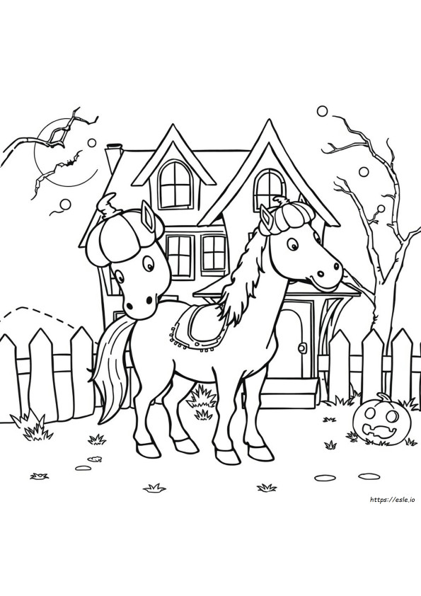 Desenhos De Halloween Fáceis Para Colorir