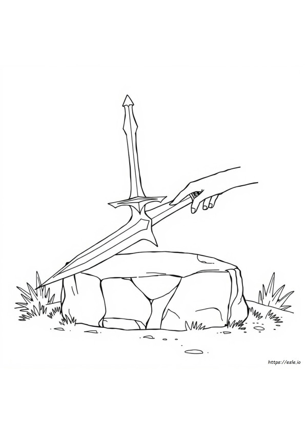 Excalibur Színező Oldalak