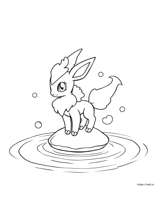 Kolorowanka Vaporeon