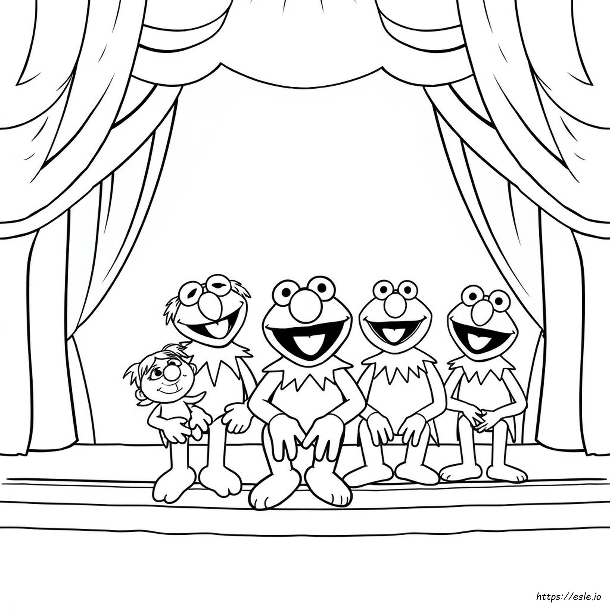 Muppets Colouring Pages Printable