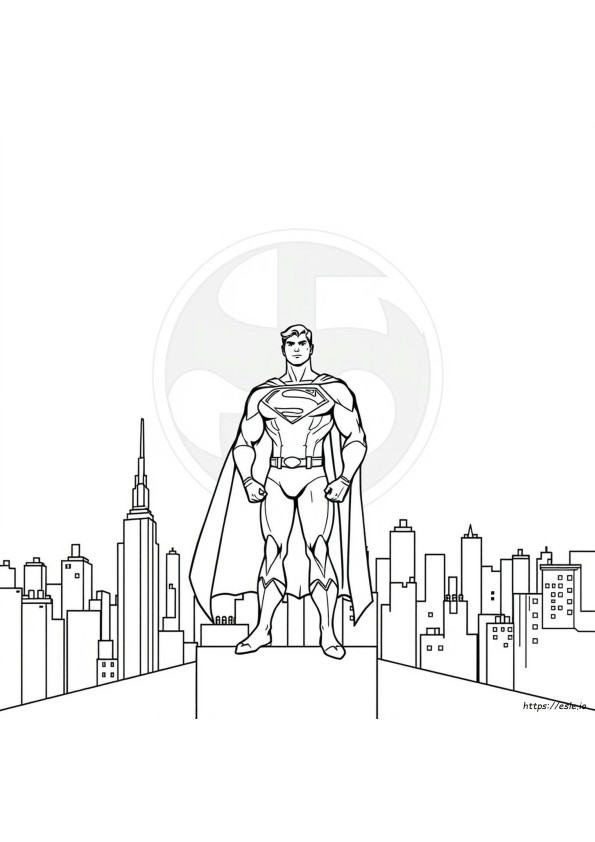 Dibujos De Héroes De Dc Para Colorear