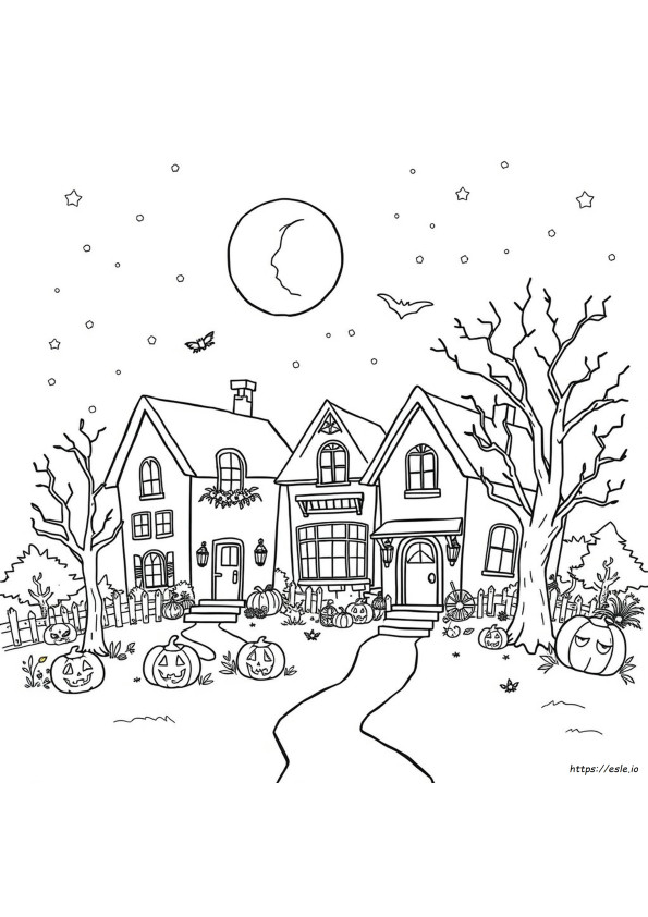 Halloween Day Coloring Pages