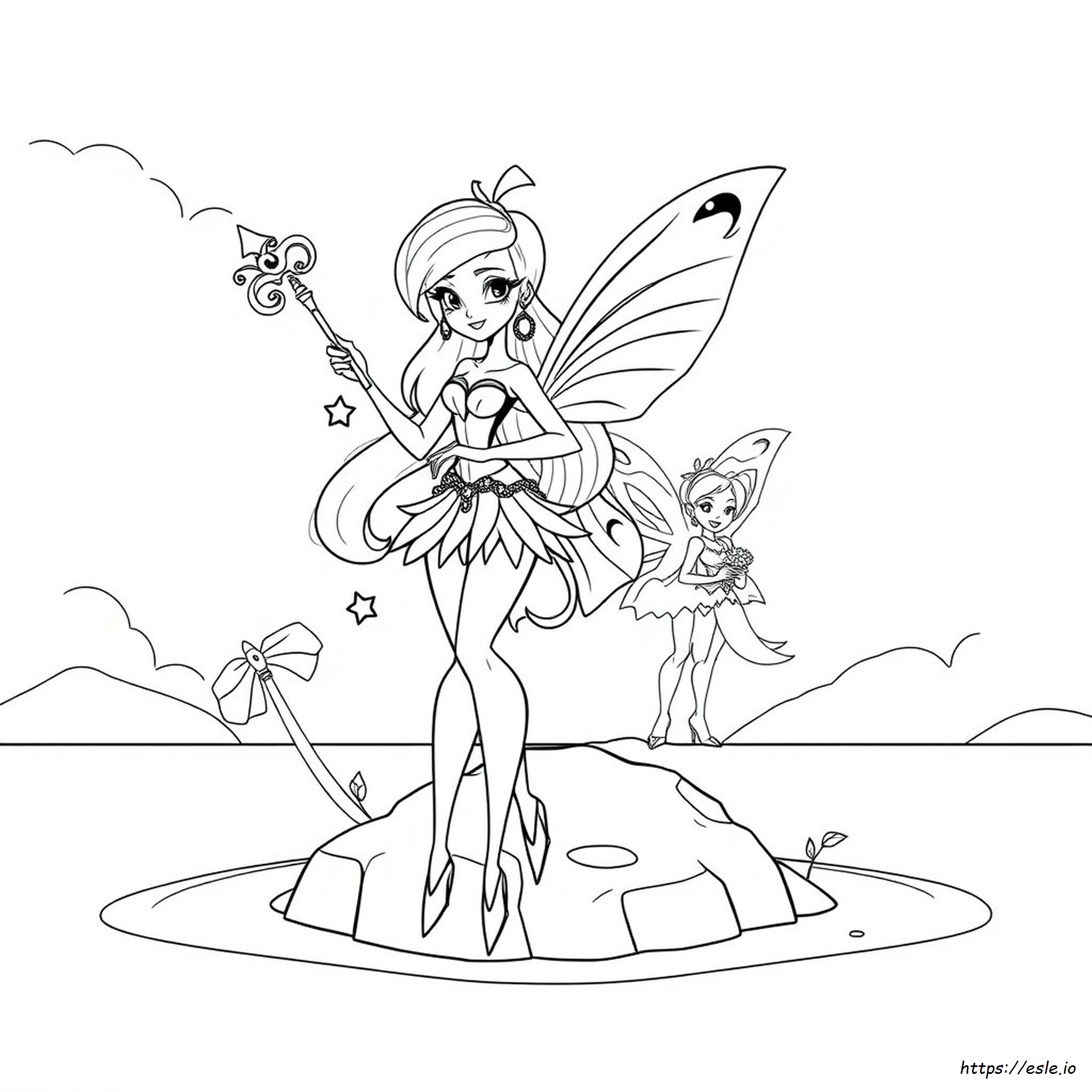 Winx Club Roxy Coloring Pages
