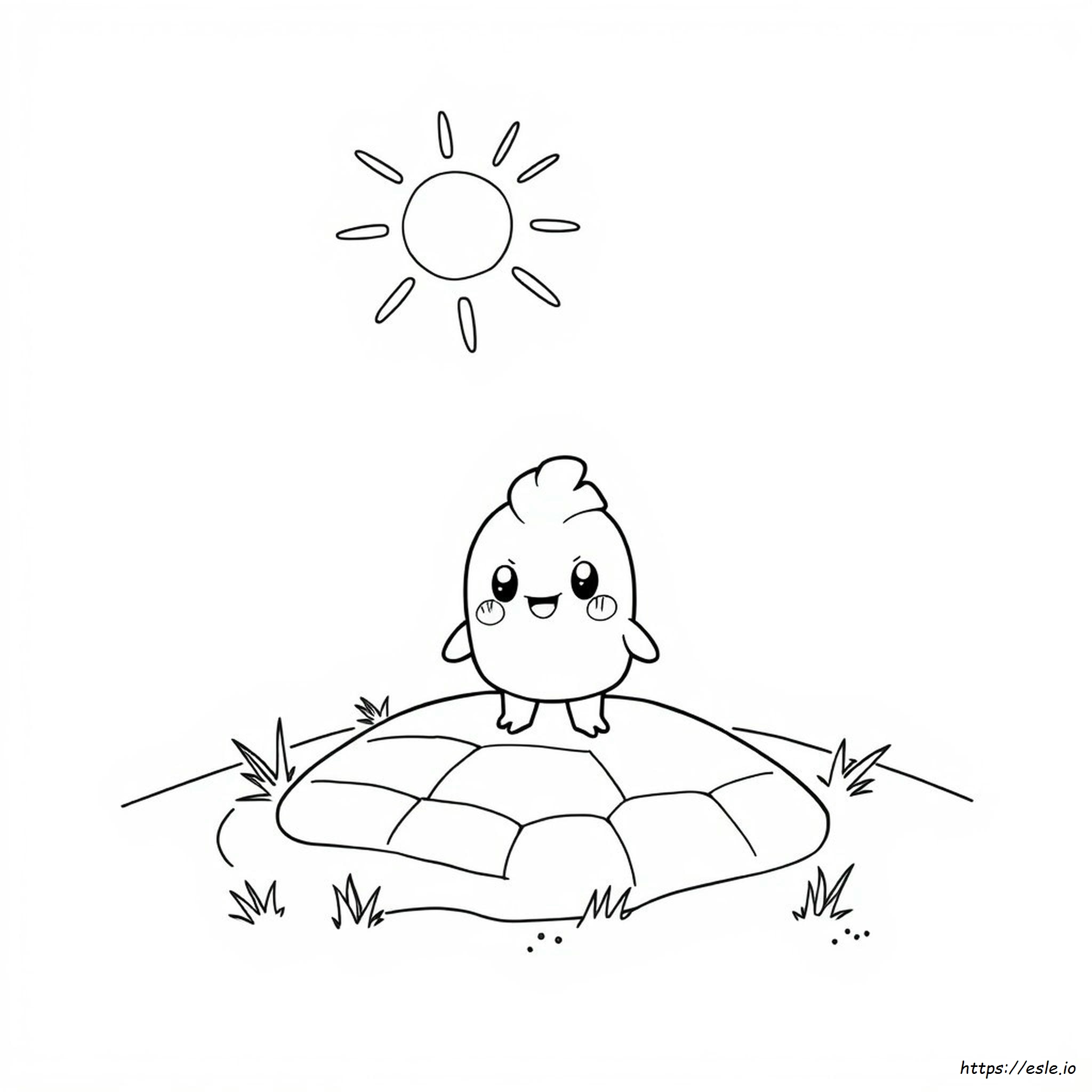Alcremie Coloring Page