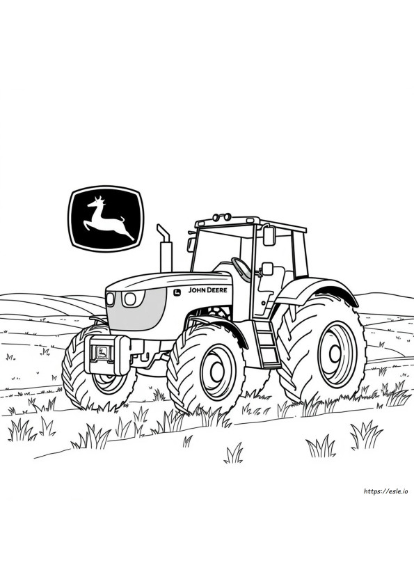 Kostenlose John Deere Ausmalbilder Zum Ausdrucken