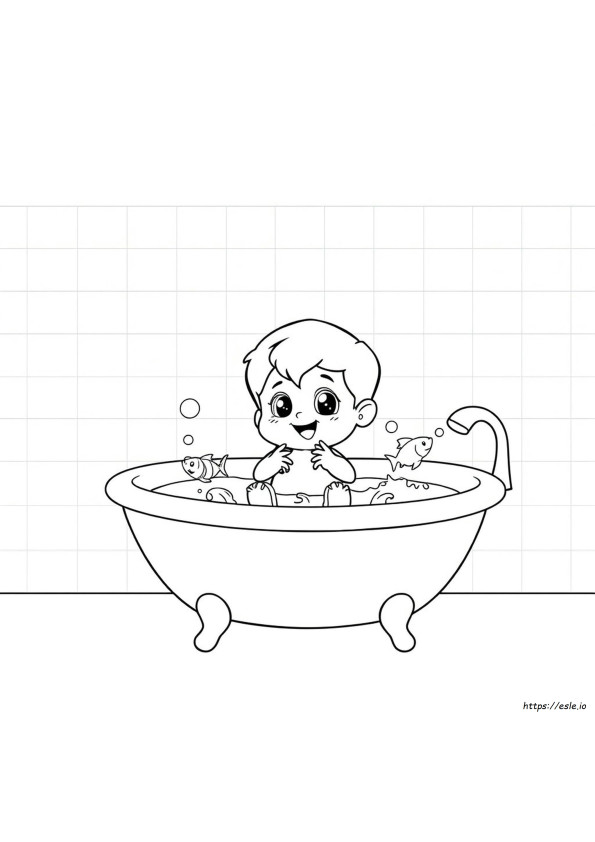 Coco Wyo Gambar Mewarnai Kamar Mandi