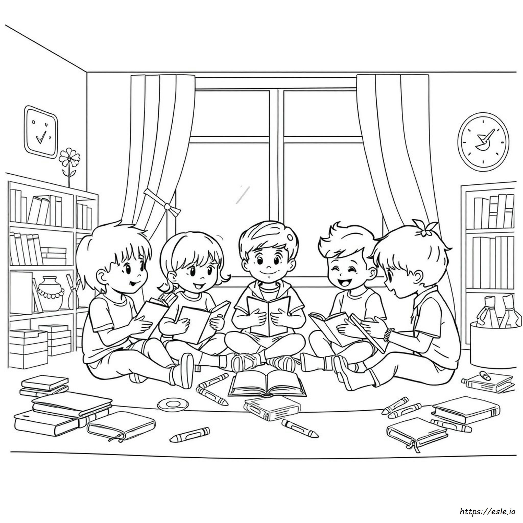 Kindergarten Coloring Pages Pdf