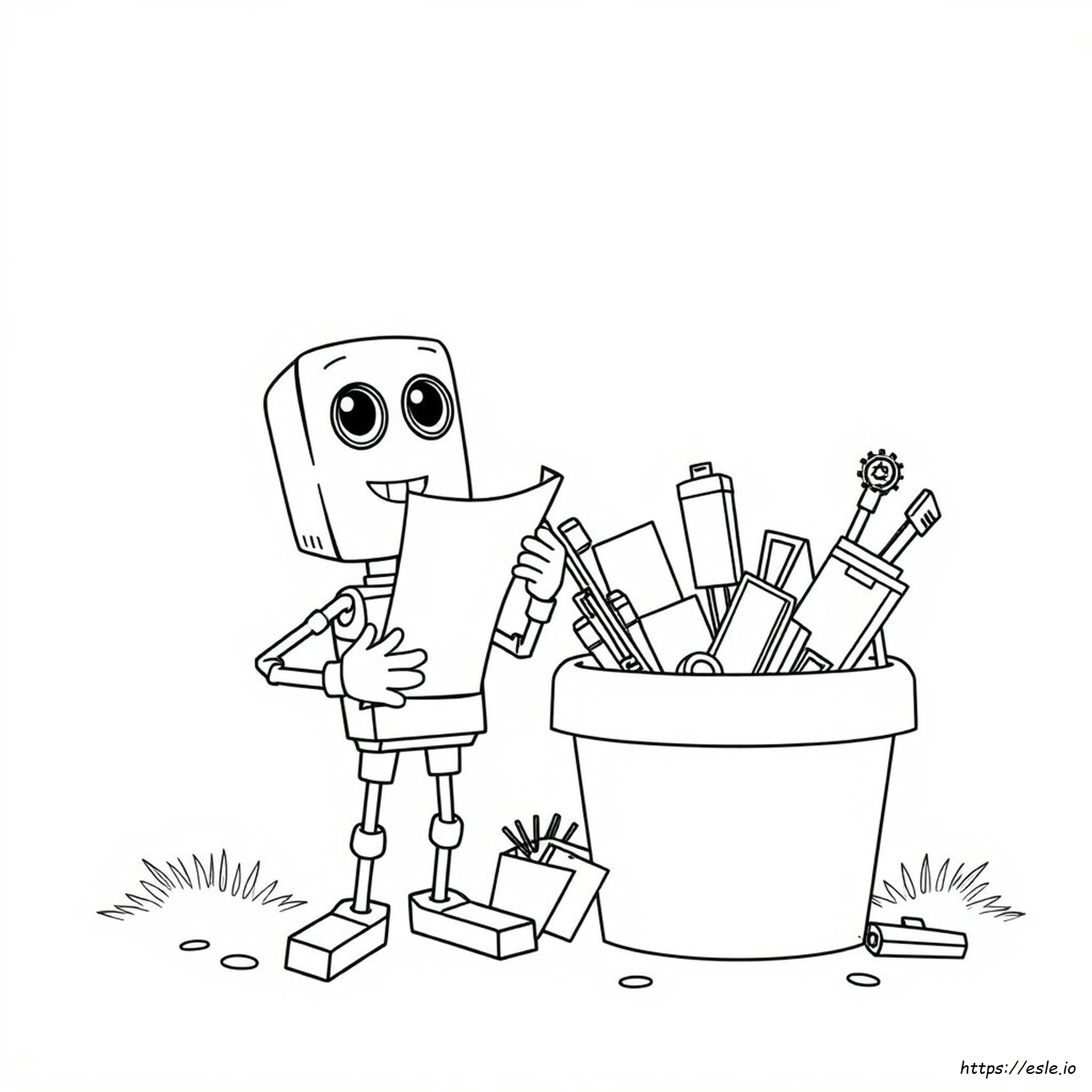 Forky Boyama Sayfası Yazdırılabilir