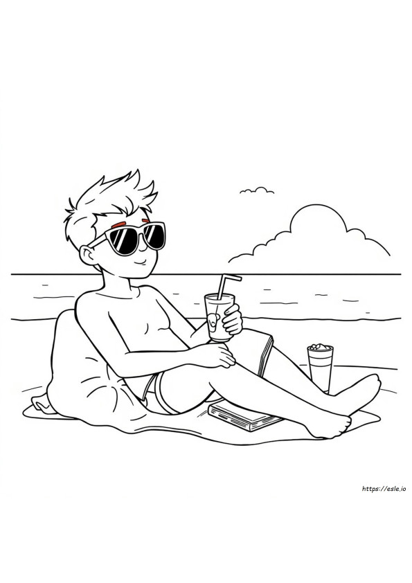 Gafas De Sol Para Colorear