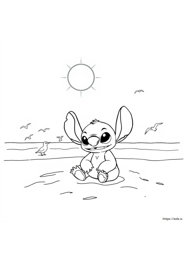 Colouring Pages Of Stitch