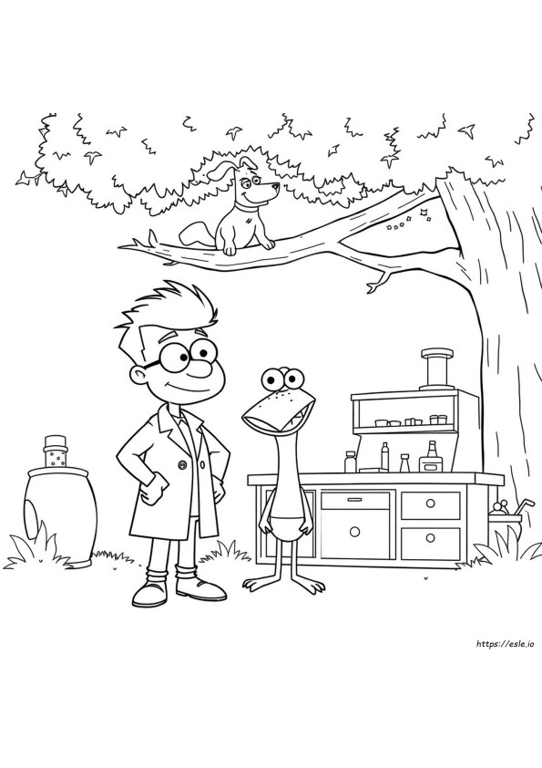 Phineas Coloring Pages
