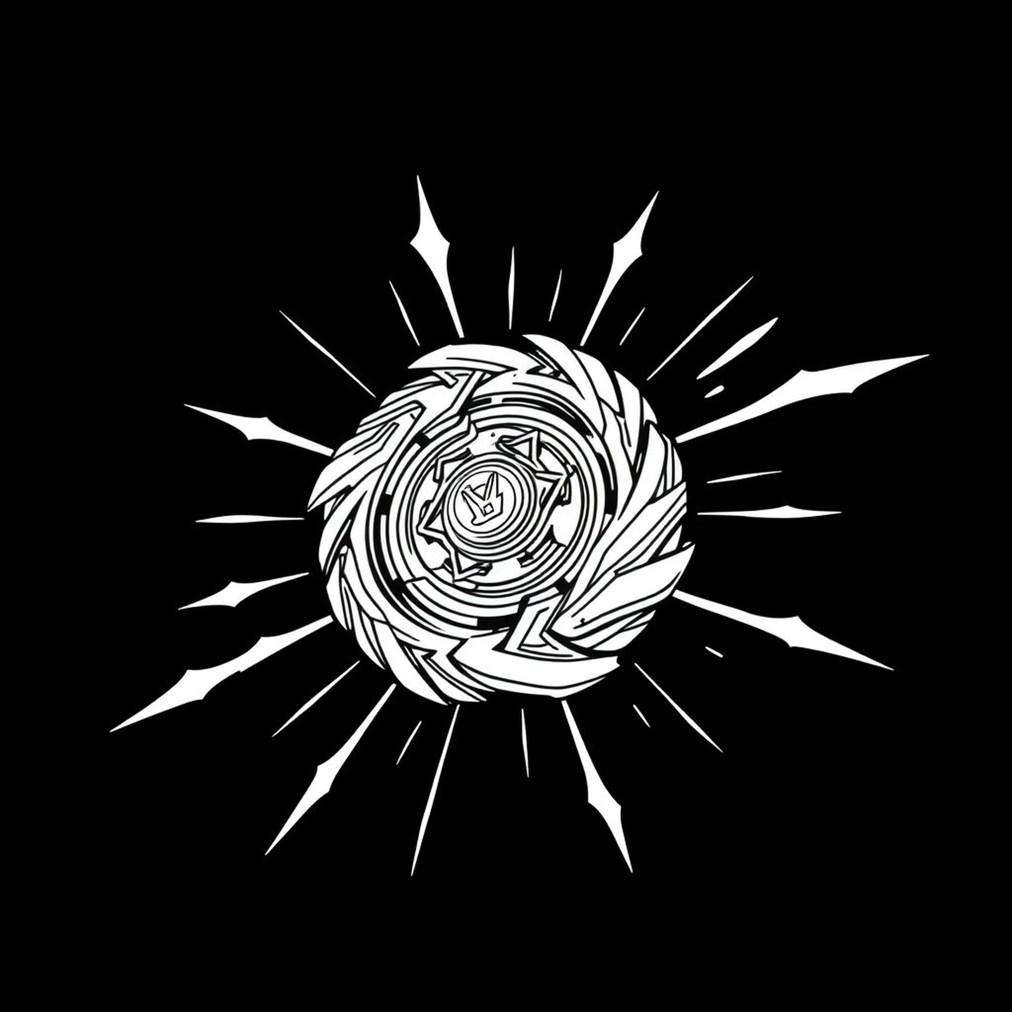Coloriage Beyblade Gratuit À Imprimer