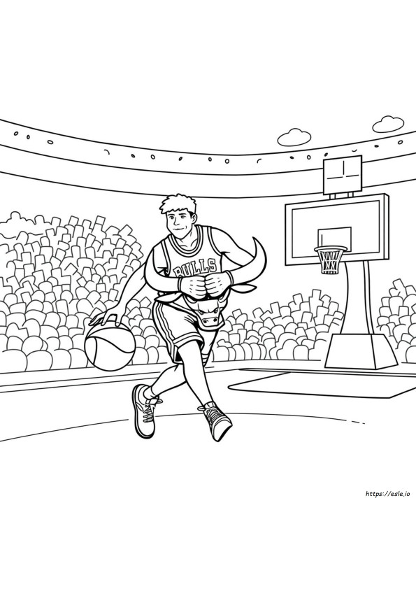 Desenhos Do Chicago Bulls Para Imprimir Grátis