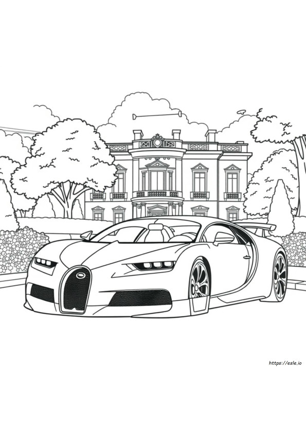Bugatti Színező