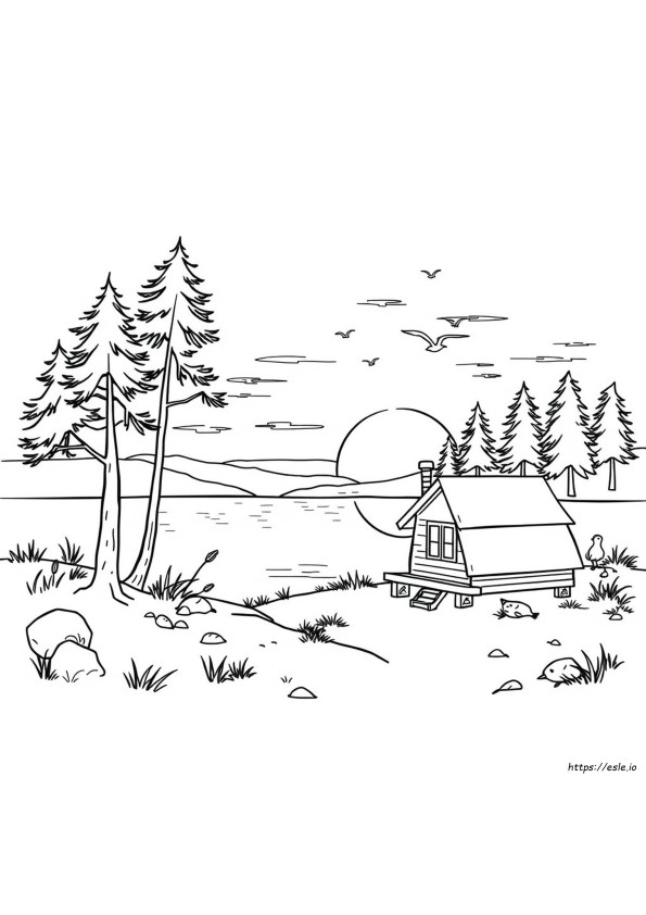 Camp Lakebotto M Värityskuvat
