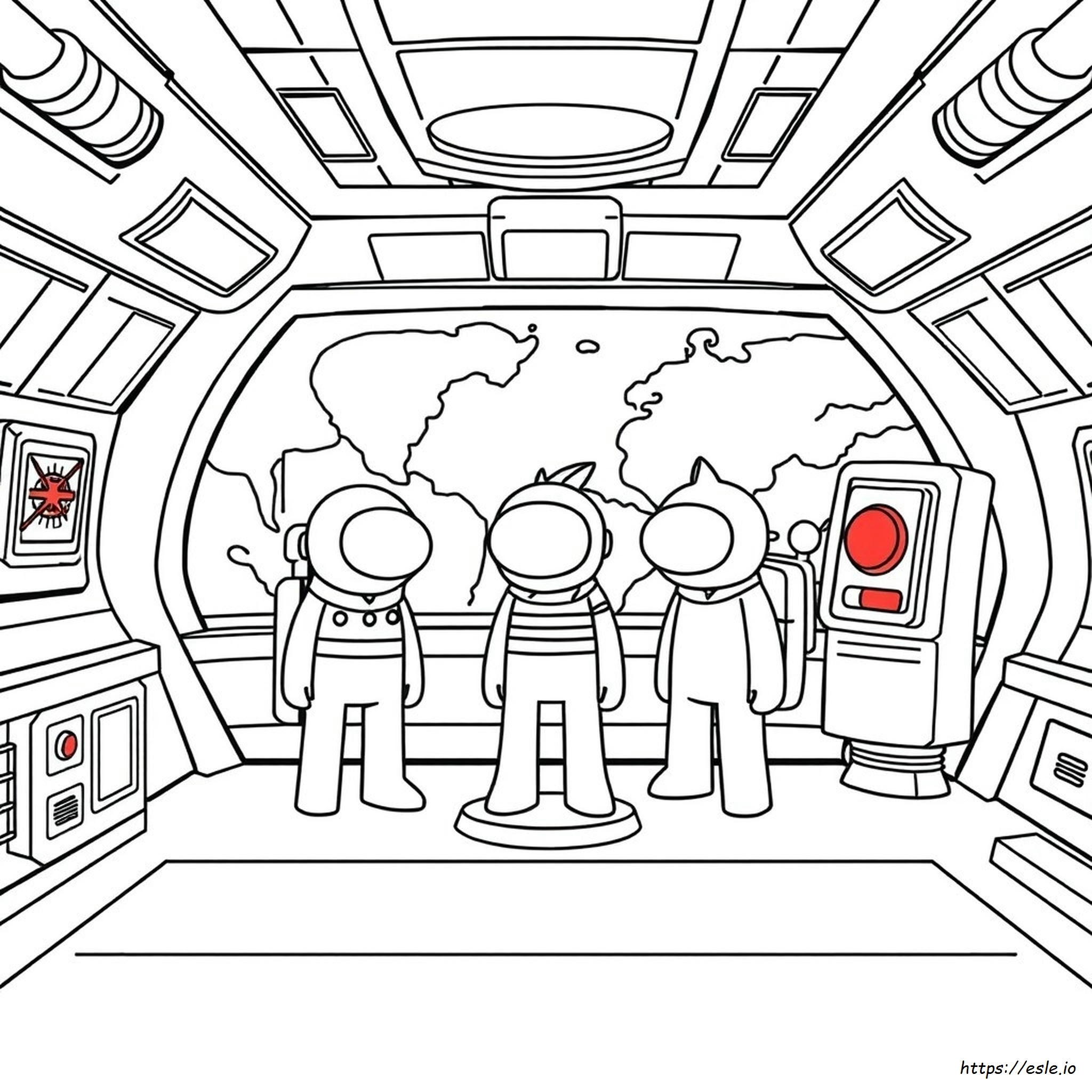 Among Us Free Coloring Pages To Print