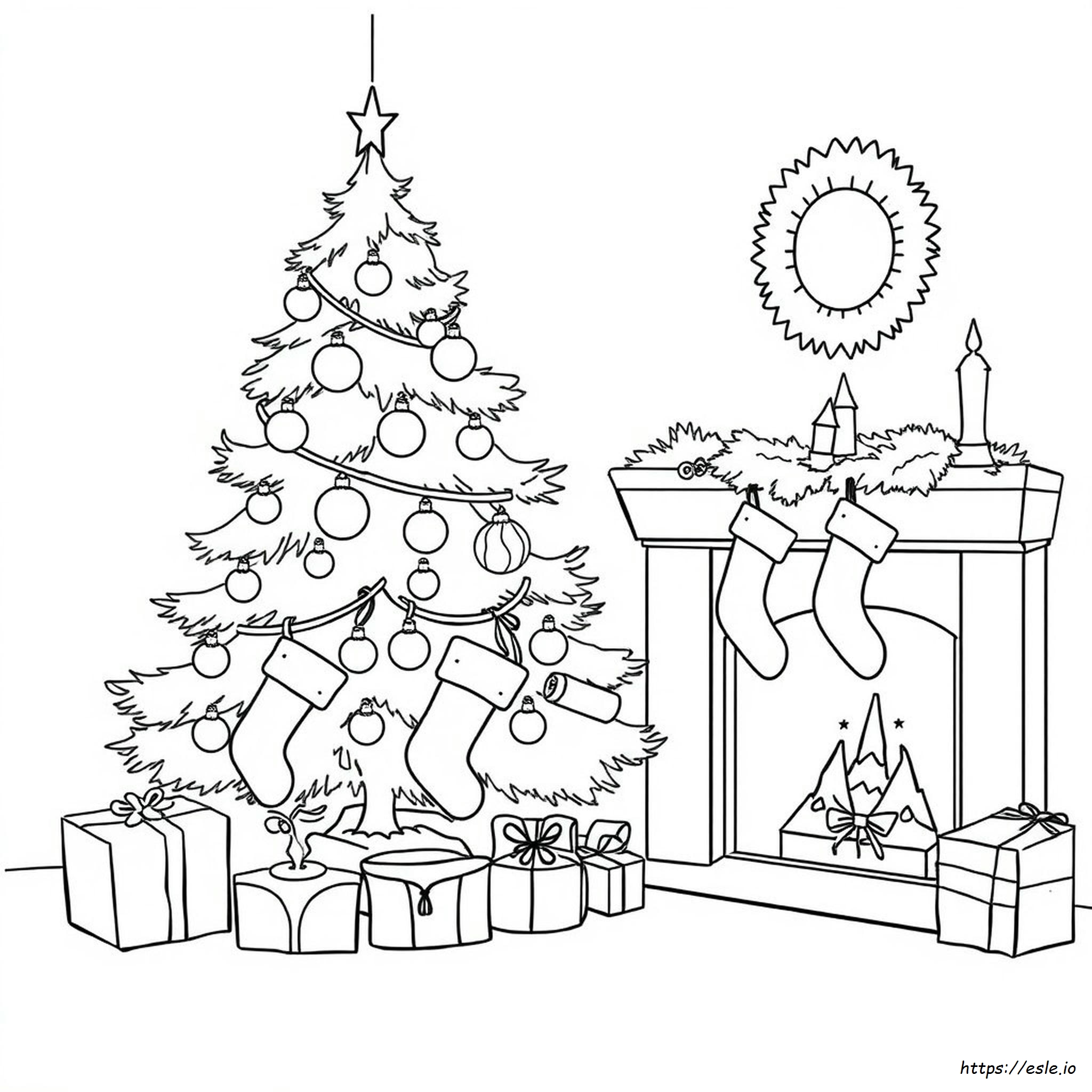 Dibujos De Navidad Para Colorear