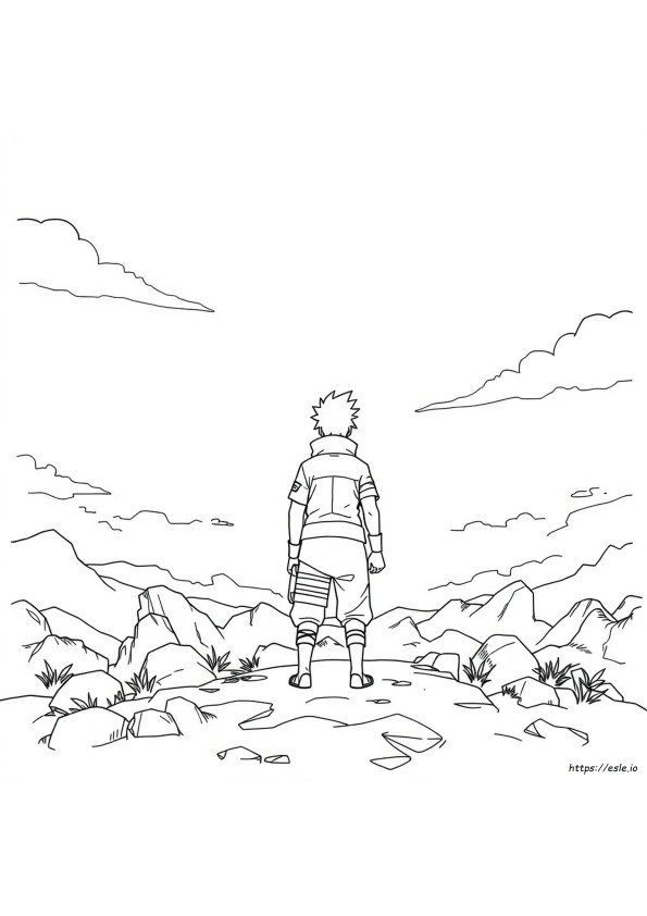 Naruto En Sasuke Kleurplaten