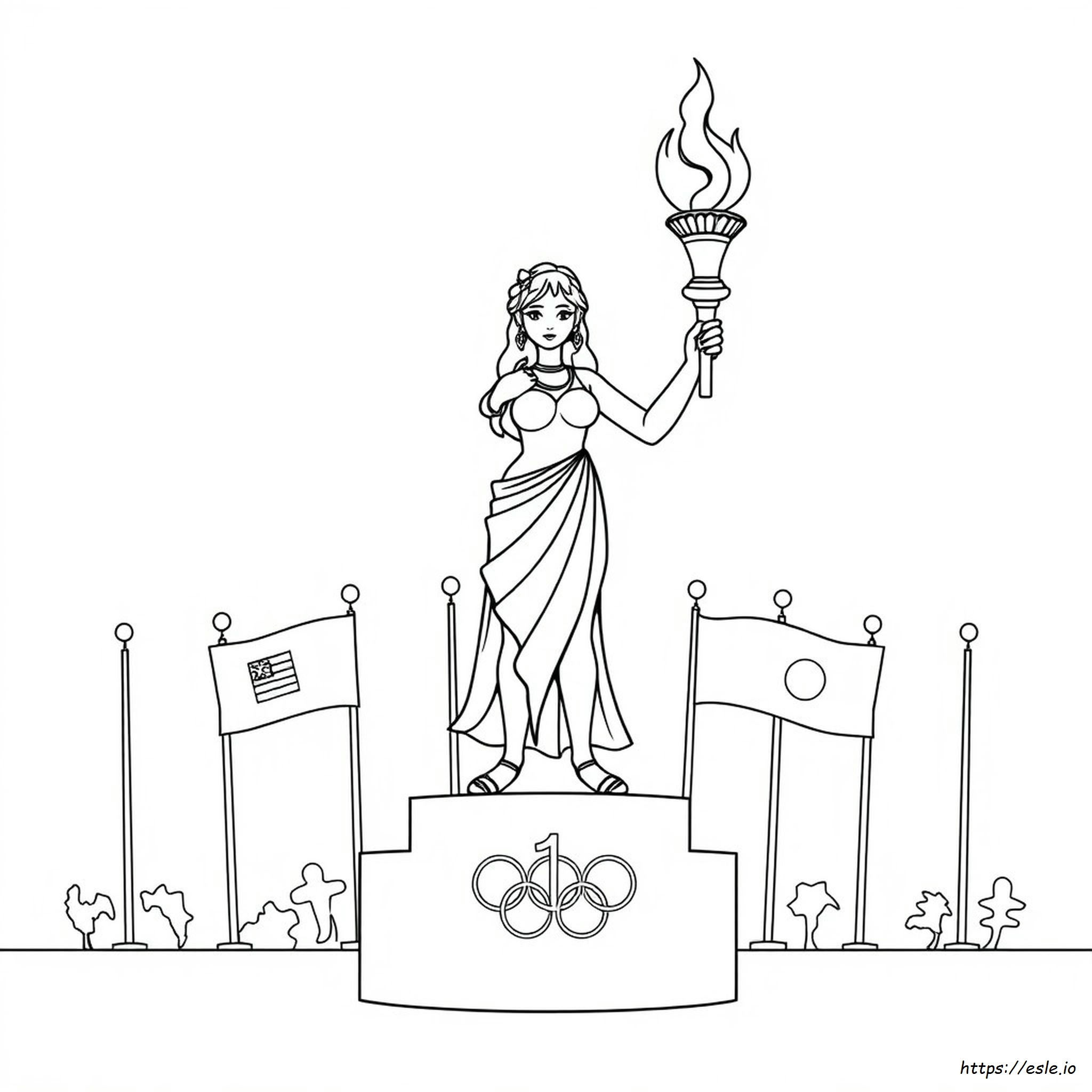 Olympics 2024 Coloring Pages Printable