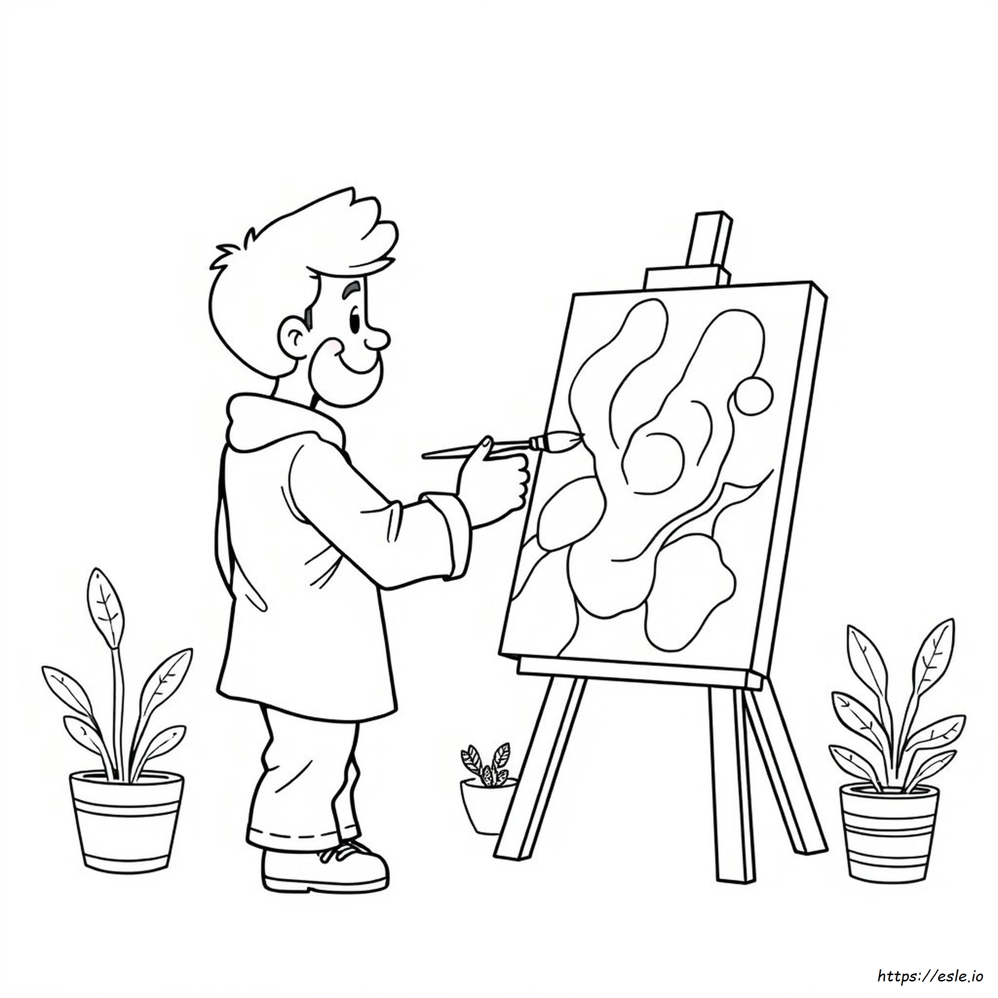 Dibujos Para Colorear De Arte