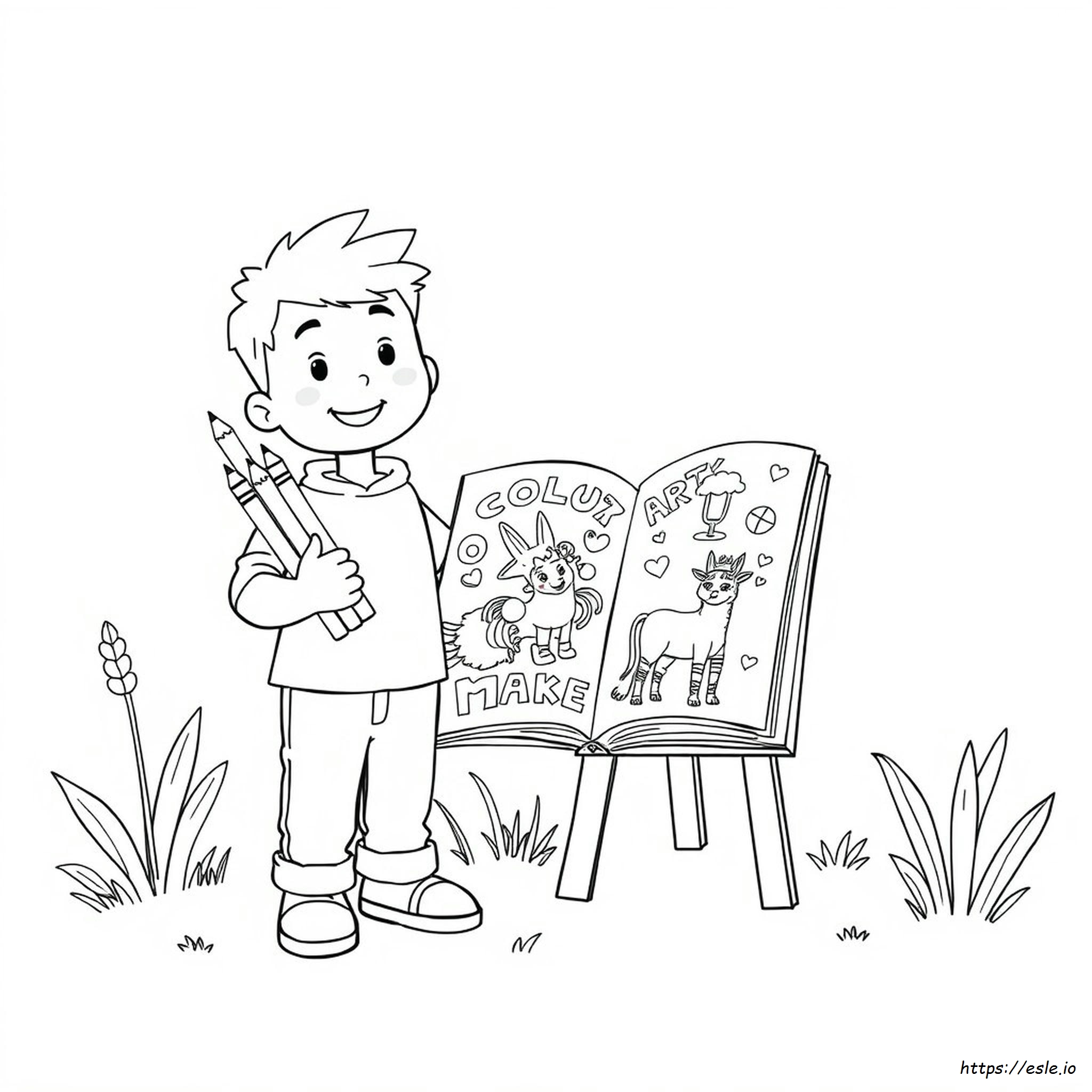 Páginas Para Colorear Para Marcadores Ohuhu