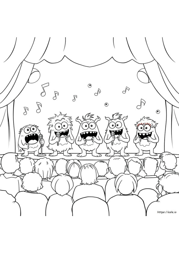 My Singing Monsters Coloring Pages Black And White