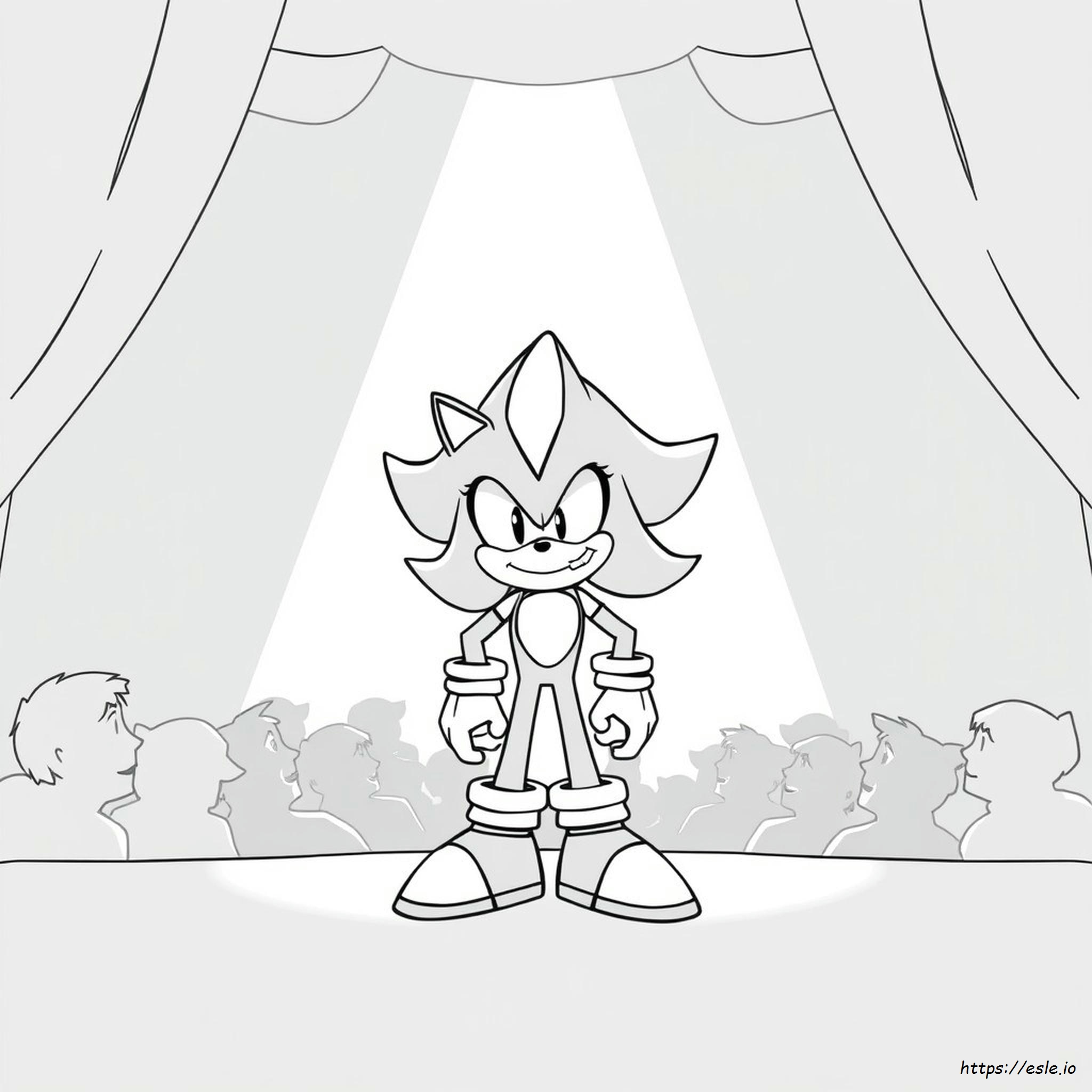 Movie Shadow The Hedgehog Coloring Pages