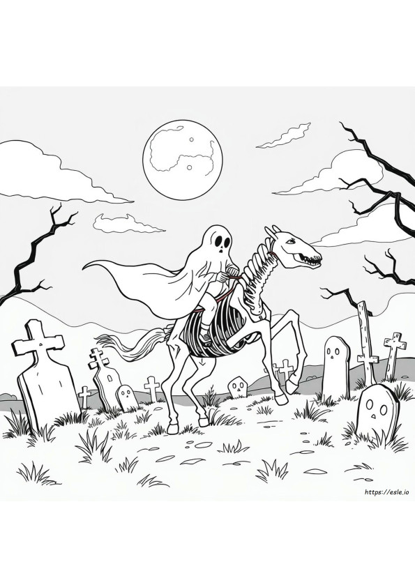 Dibujos De Ghost Rider Para Colorear
