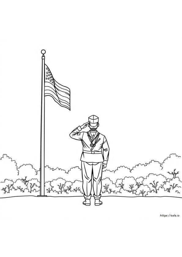 Coloring Pages Of Veterans