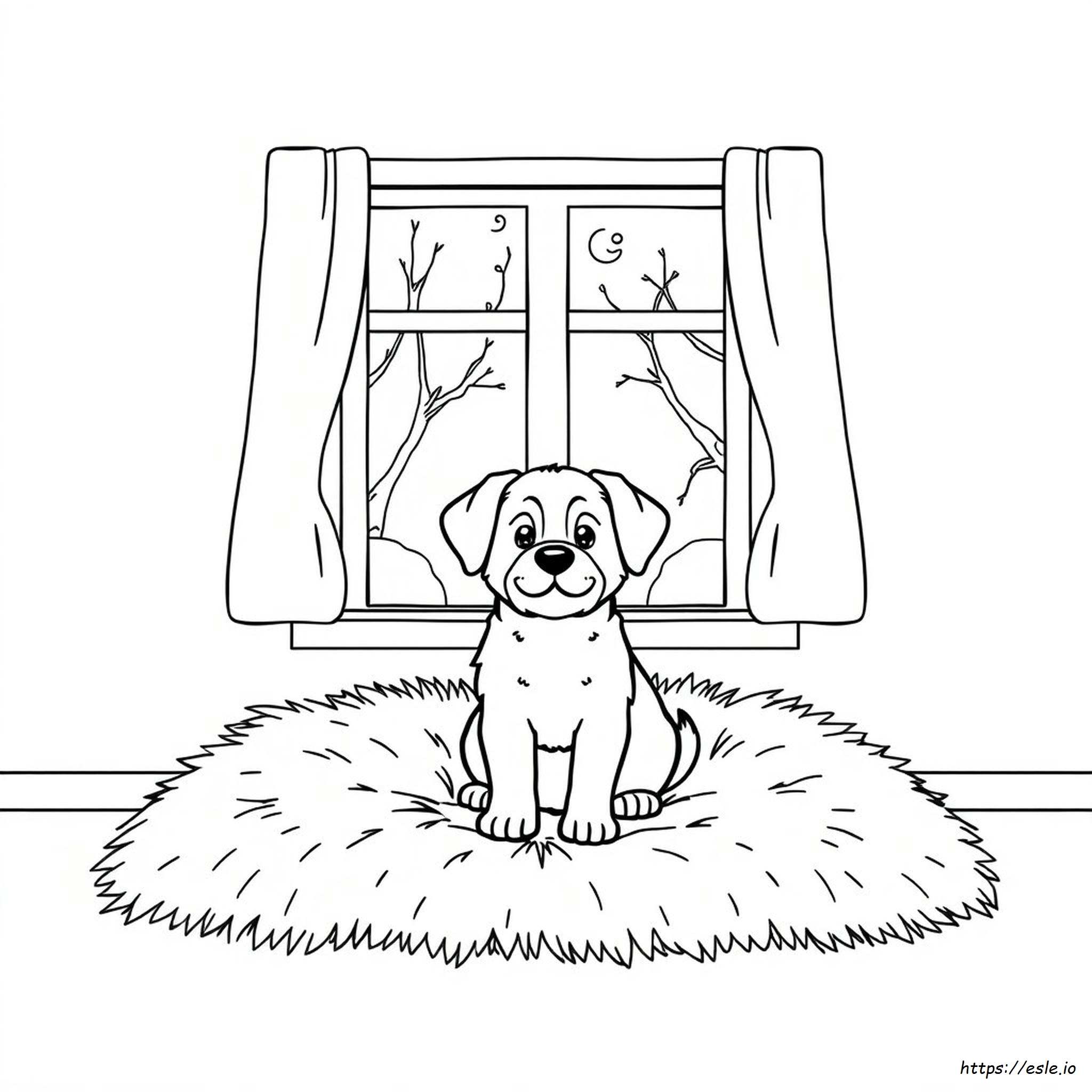 Cute Dog Coloring Pages For Adults