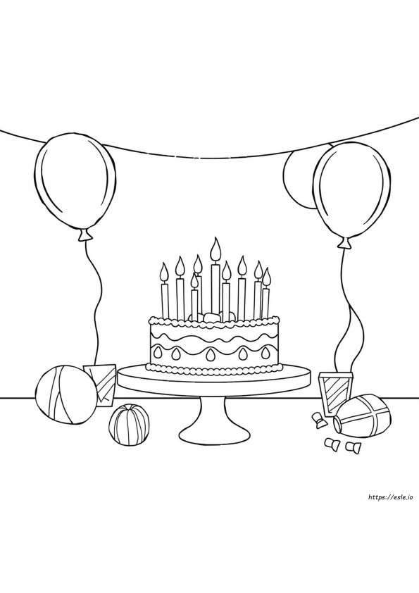 Printable Coloring Pages For Birthdays