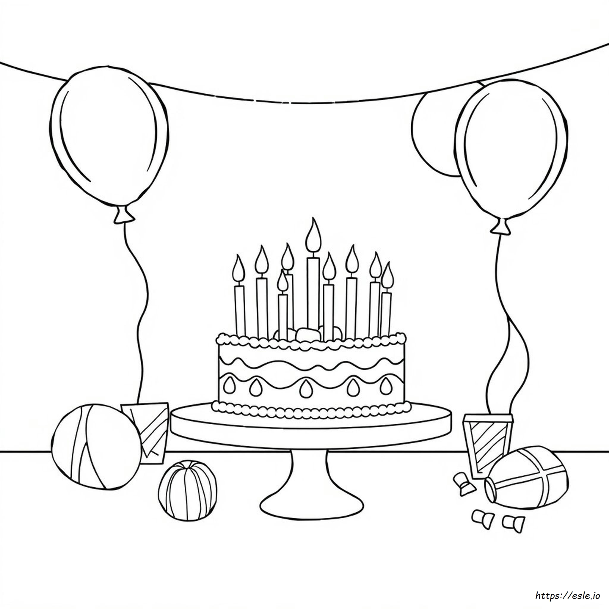 Páginas Para Colorear Imprimibles Para Cumpleaños