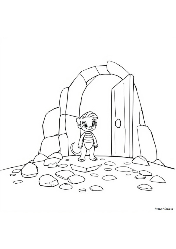 Scale Coloring Page