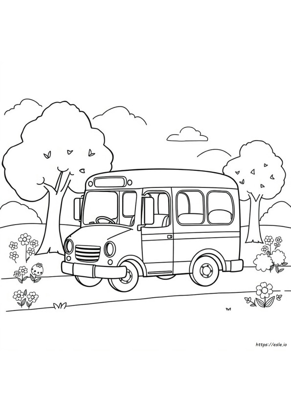 Babybus Ausmalbilder
