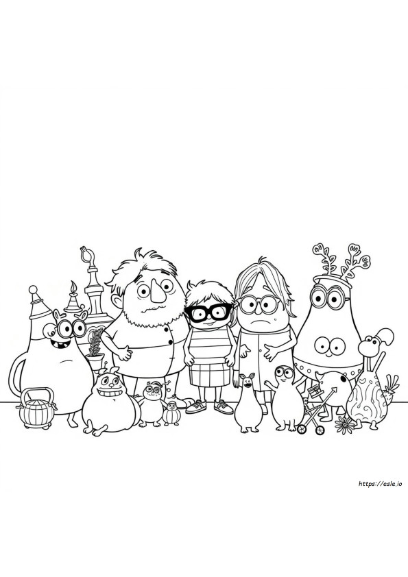 Disegni Da Colorare Di Due Fantagenitori