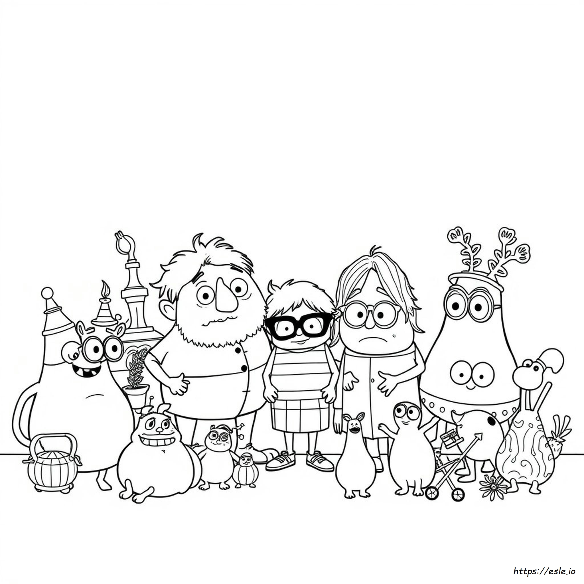 Disegni Da Colorare Di Due Fantagenitori