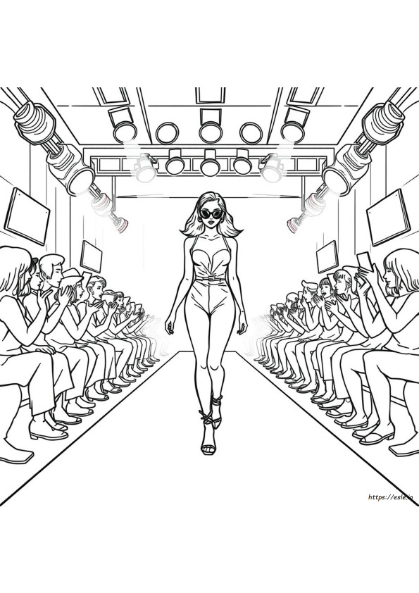 Coloriages Mode Tendance