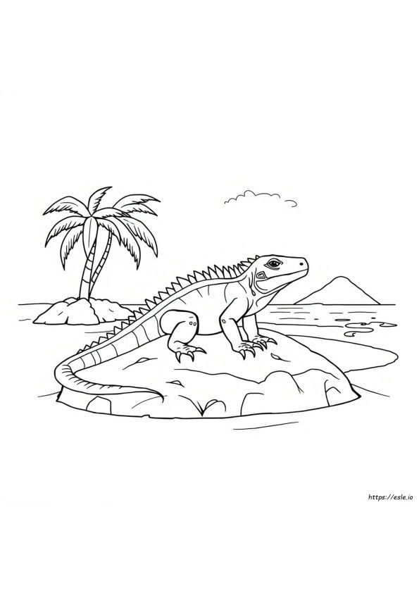 Kommo O Coloring Page