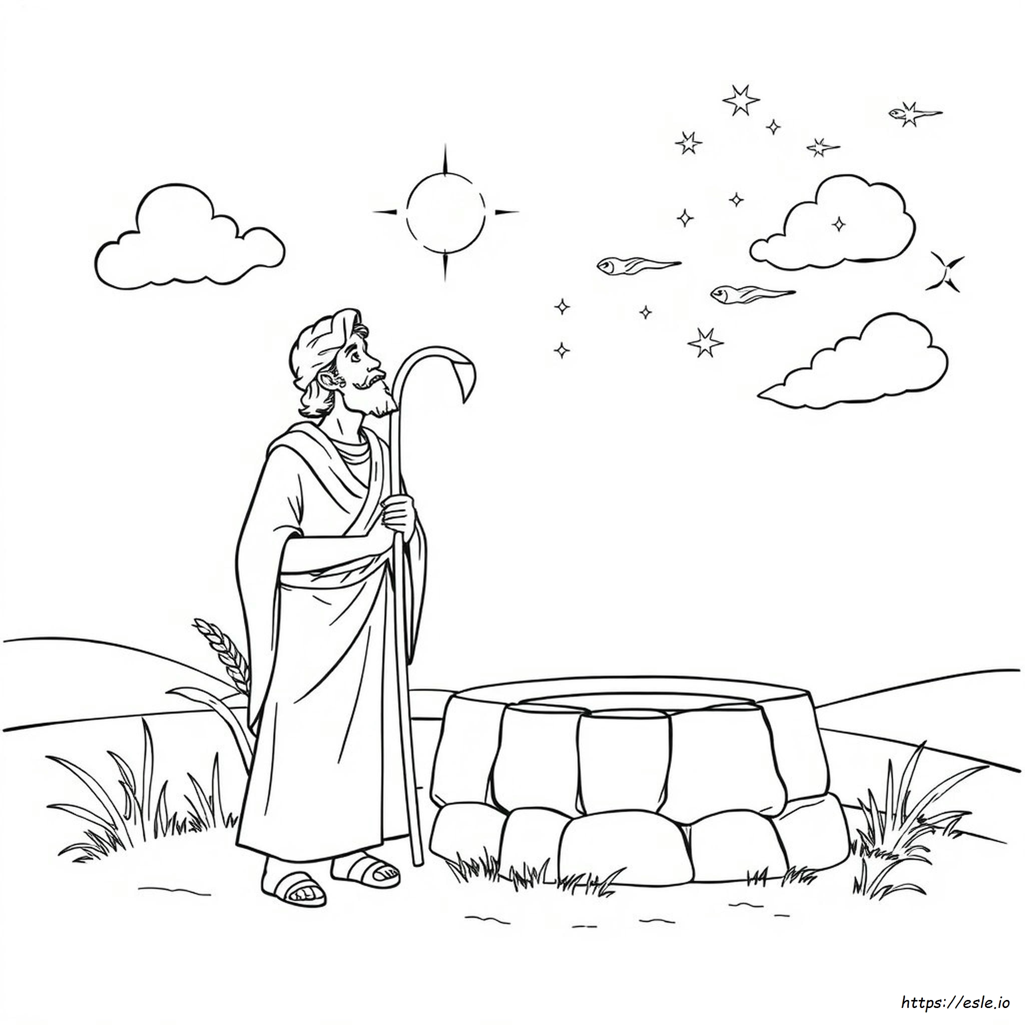 Mewarnai Gambar Yusuf Sang Pemimpi