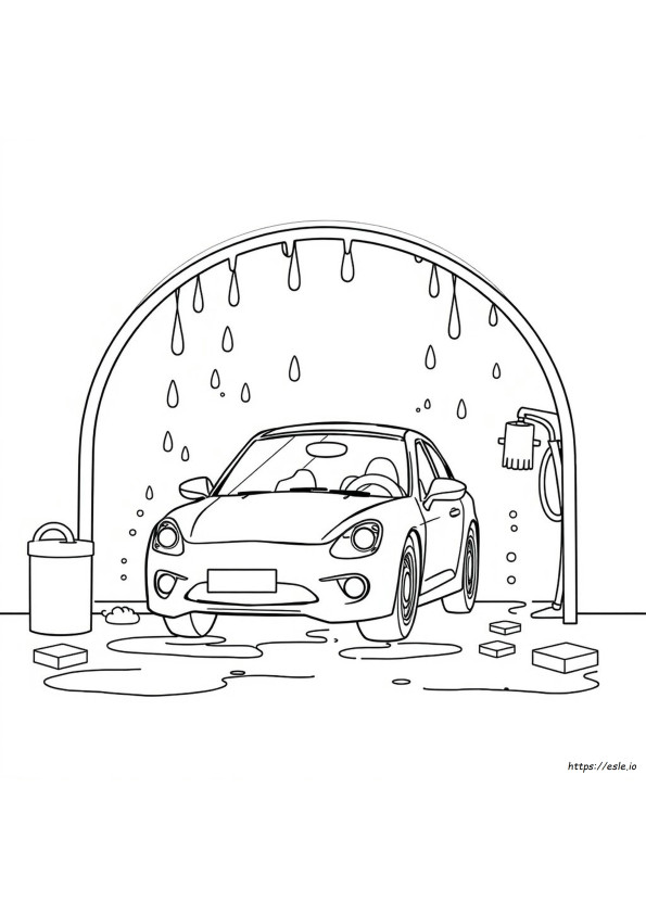 Autolavaggio Da Colorare