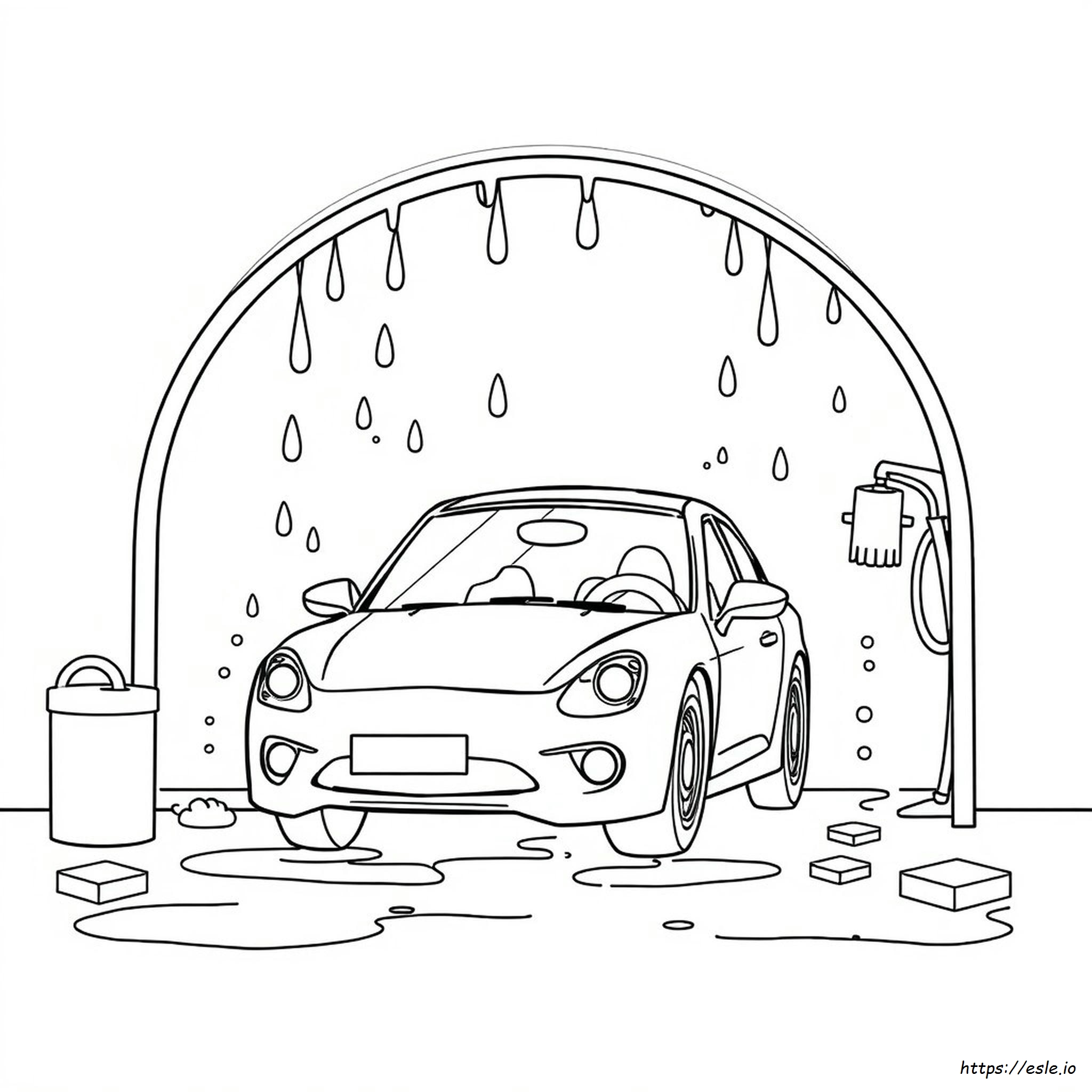 Autolavaggio Da Colorare
