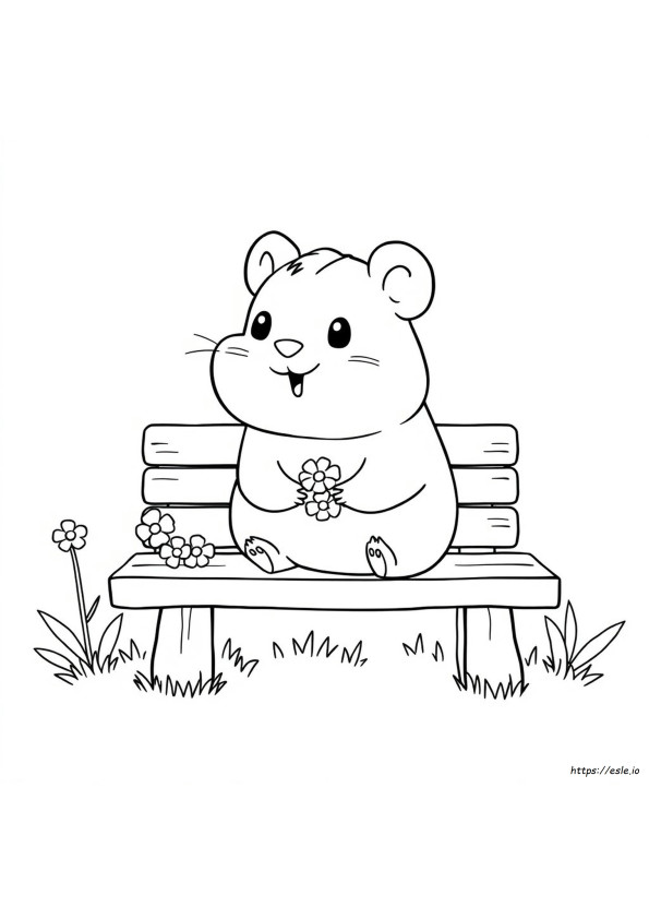 Hamtaro Coloring