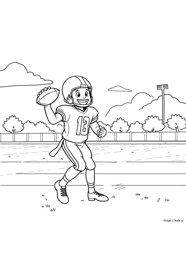 Antonio Brown Coloring Pages