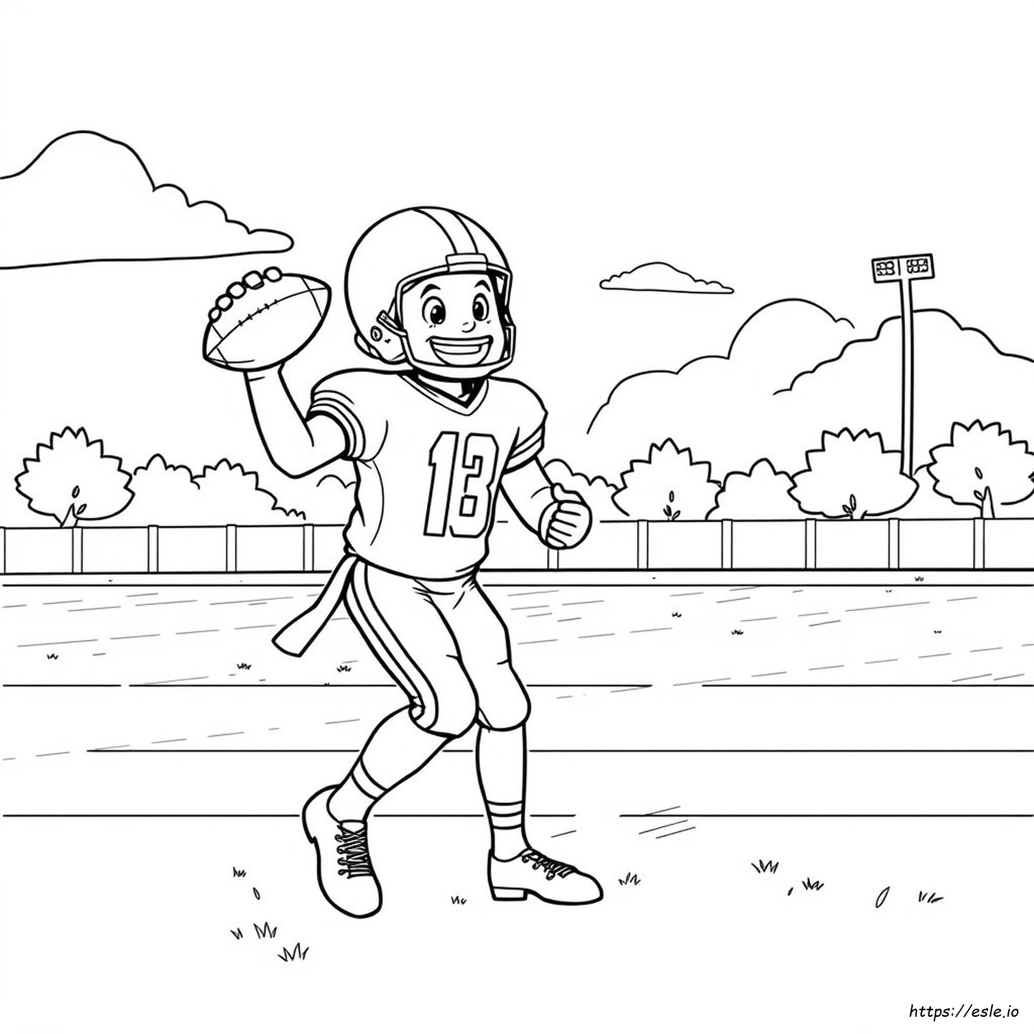 Antonio Brown Coloring Pages