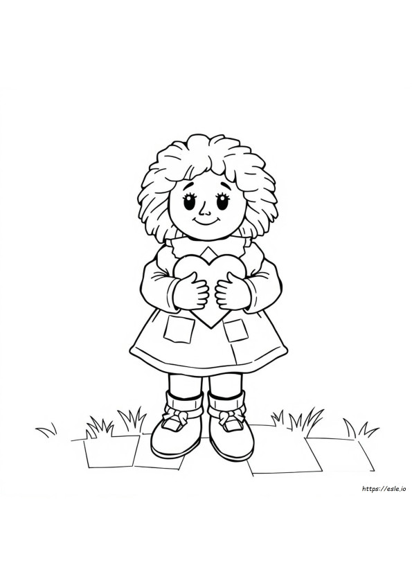 Kostenlose Raggedy Ann Ausmalbilder