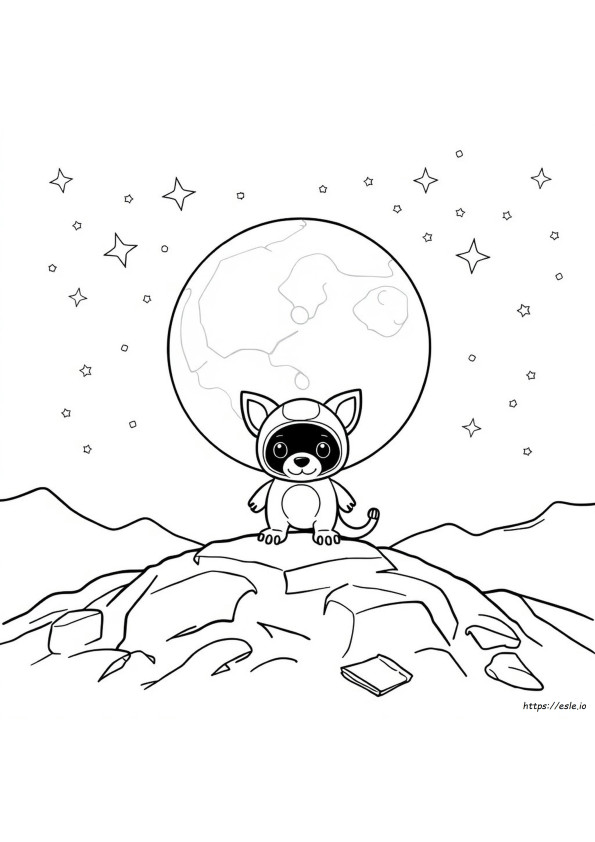 Printable Gizmo Coloring Page