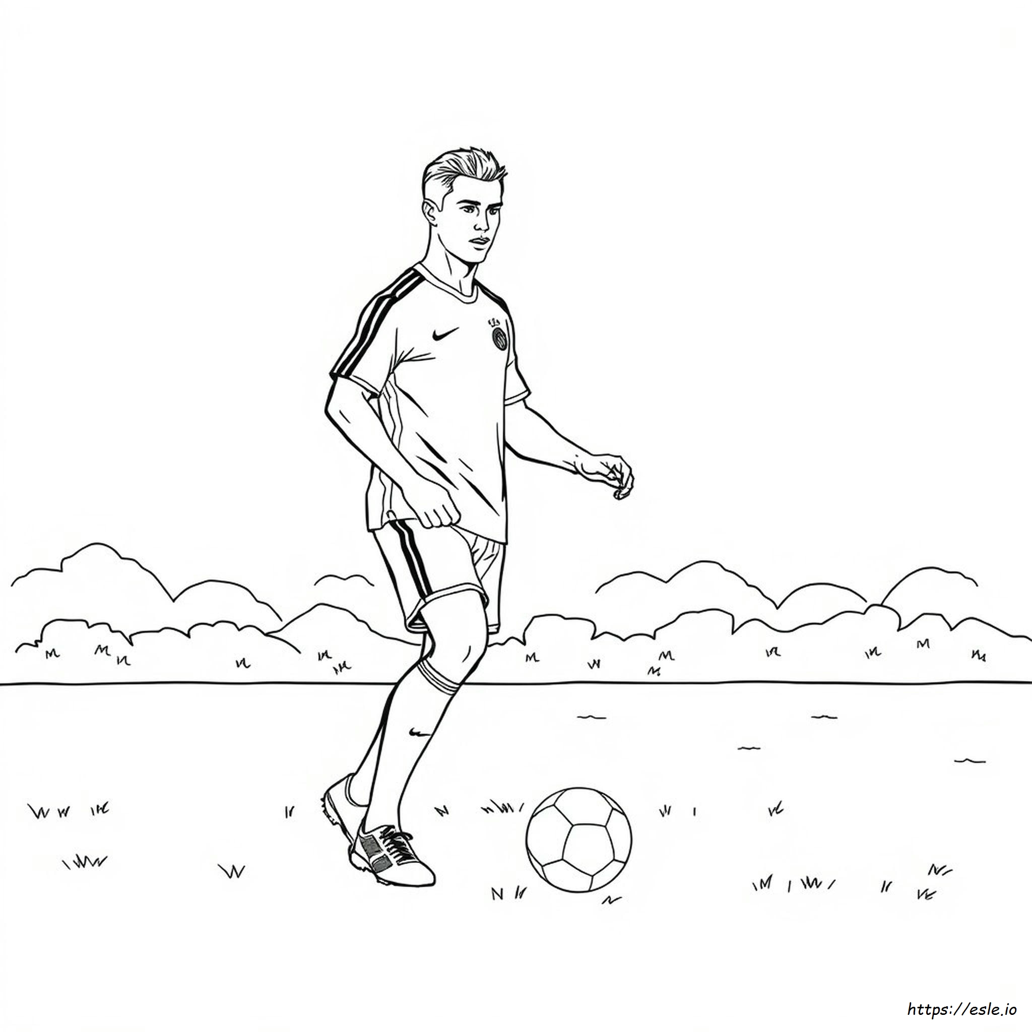 Cristiano Ronaldo Ausmalbild