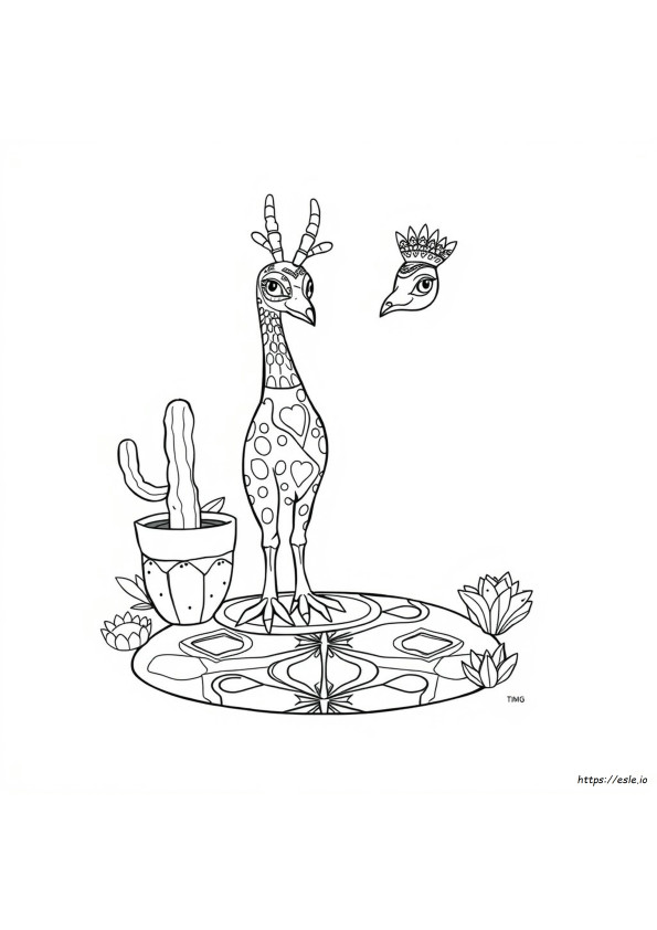 Alebrije Da Colorare