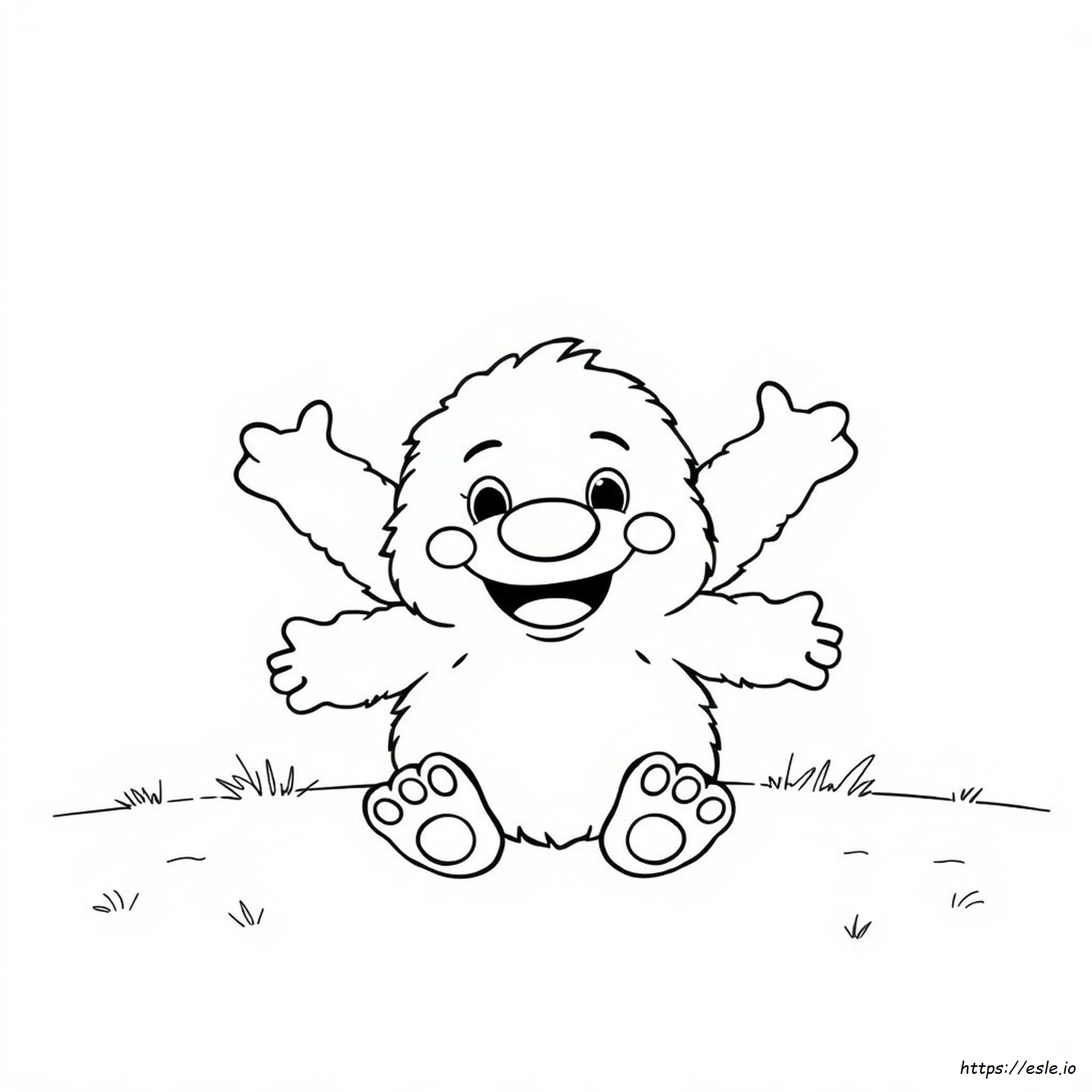 Huggy Wuggy Para Colorir