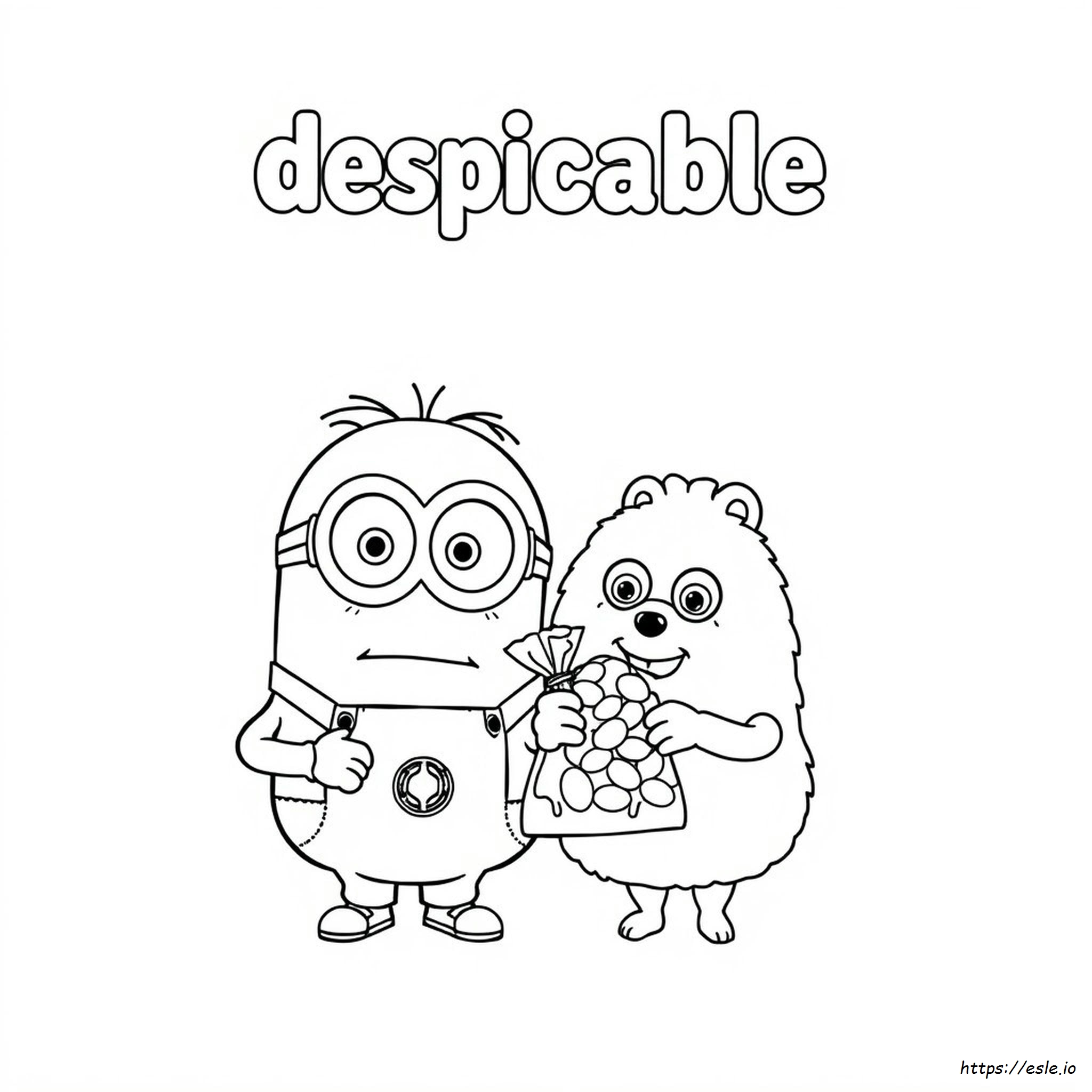 Despicable Me 3 Coloring Book